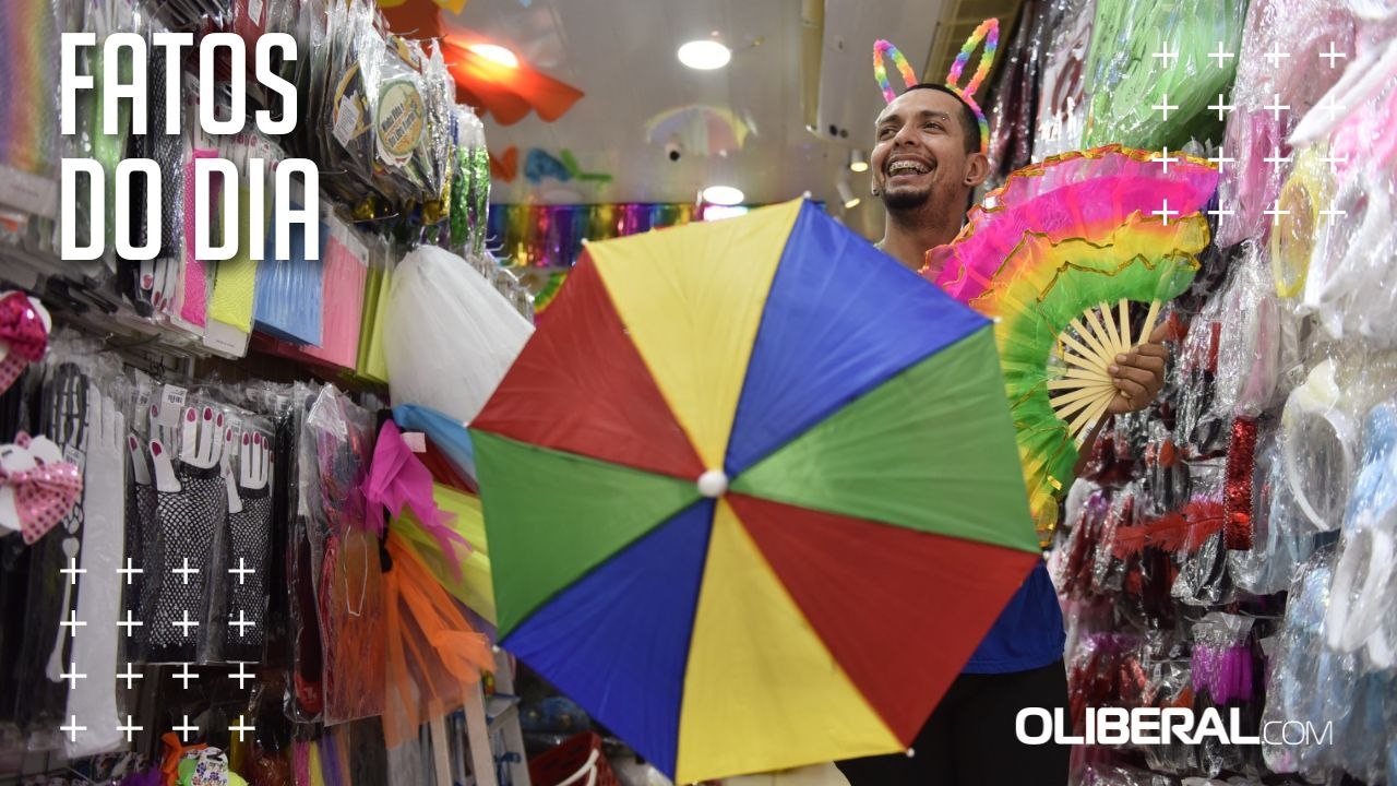 Demanda por fantasias e acessórios de Carnaval cresce 50% em Belém, apontam lojistas