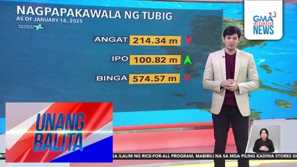 Weather update as of 7:04 AM (January 17, 2025) | Unang Balita