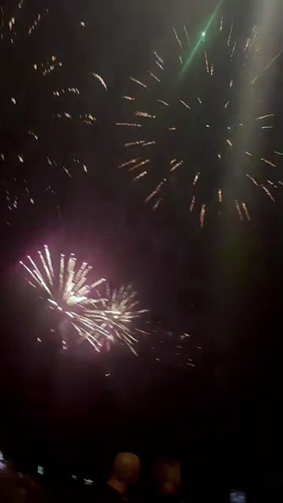 Fête Nationale  Le Feu d’artifice du 14 juillet 2023  Grenoble #14juillet #fetenational #france (31)