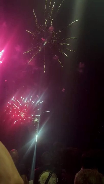 Fête Nationale  Le Feu d’artifice du 14 juillet 2023  Grenoble #14juillet #fetenational #france (24)