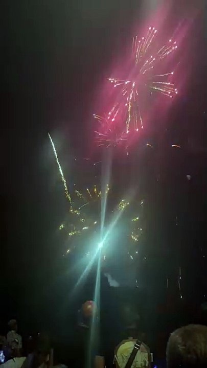 Fête Nationale  Le Feu d’artifice du 14 juillet 2023  Grenoble #14juillet #fetenational #france (36)