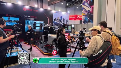 O futuro chegou! Empresa chinesa anuncia moto voadora