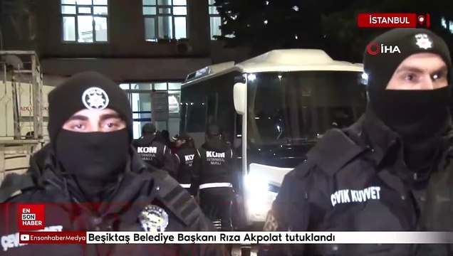 Beşiktaş Belediye Başkanı Rıza Akpolat tutuklandı