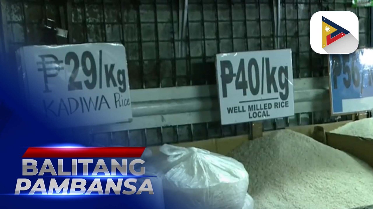 P38/kg na bigas, mabibili na sa ilang ‘Kadiwa ng Pangulo’ kiosk simula ngayong araw