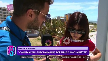 Camila Mayan va por todo contra Alexis Mac Allister