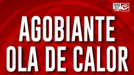 Agobiante ola de calor: no tienen agua hace más de dos meses