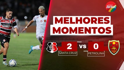 MELHORES MOMENTOS SANTA CRUZ 2 X 0 PETROLINA | CAMPEONATO PERNAMBUCANO - 16.01.25