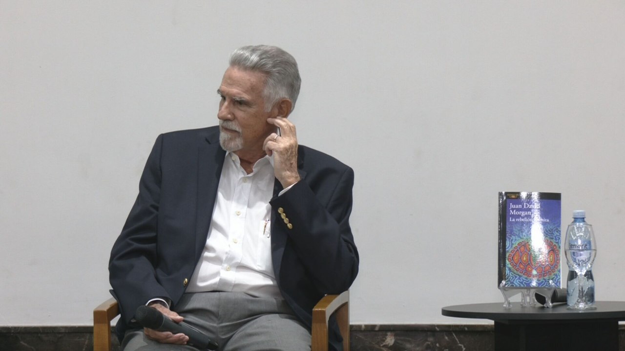 Juan David Morgan lanza su nuevo libro 'La rebelión infinita'