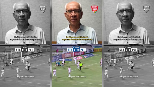 Santa Cruz x Petrolina: Ednaldo Santos, da Rádio Jornal, dá notas aos jogadores do tricolor