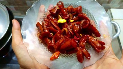 Cara Membuat Sosis Pedas Manis