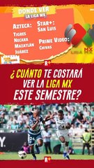 ¿CUÁNTO te COSTARÁ ver la LIGA MX este SEMESTRE?