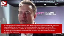 Elon Musk demandado por la Comisión de Bolsa y Valores de Estados Unidos