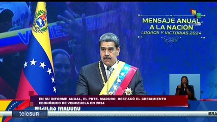 Gobierno de Venezuela  destacó el crecimiento económico en el año 2024