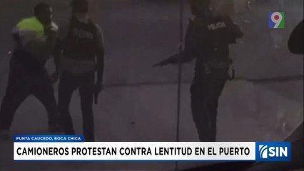 Camioneros protestan por espera de hasta 15 horas | Emisión Estelar SIN con Alicia Ortega