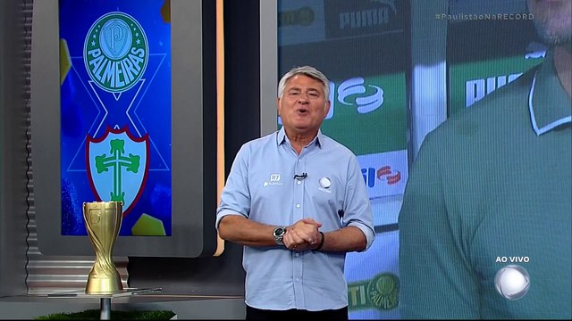 Palmeiras x Portuguesa (Campeonato Paulista 2025 1ª rodada) 1° tempo