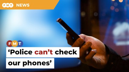 Police can’t check our phones, say lawyers