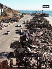 Palisades Fire leaves trail of destruction in Malibu