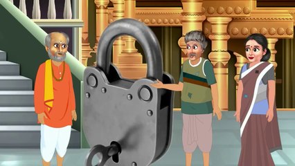 Dina or Geeta l ram mandir Story l #comedy #cartoon #story #kahani #funny #kids #kidsvideo
