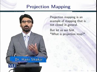 Topology Lecture 87  Projection mapping in Topology in Urdu