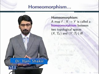 Topololgy Lecture 90 Homomorphism and honomorphic spaces in  Topology in Urdu