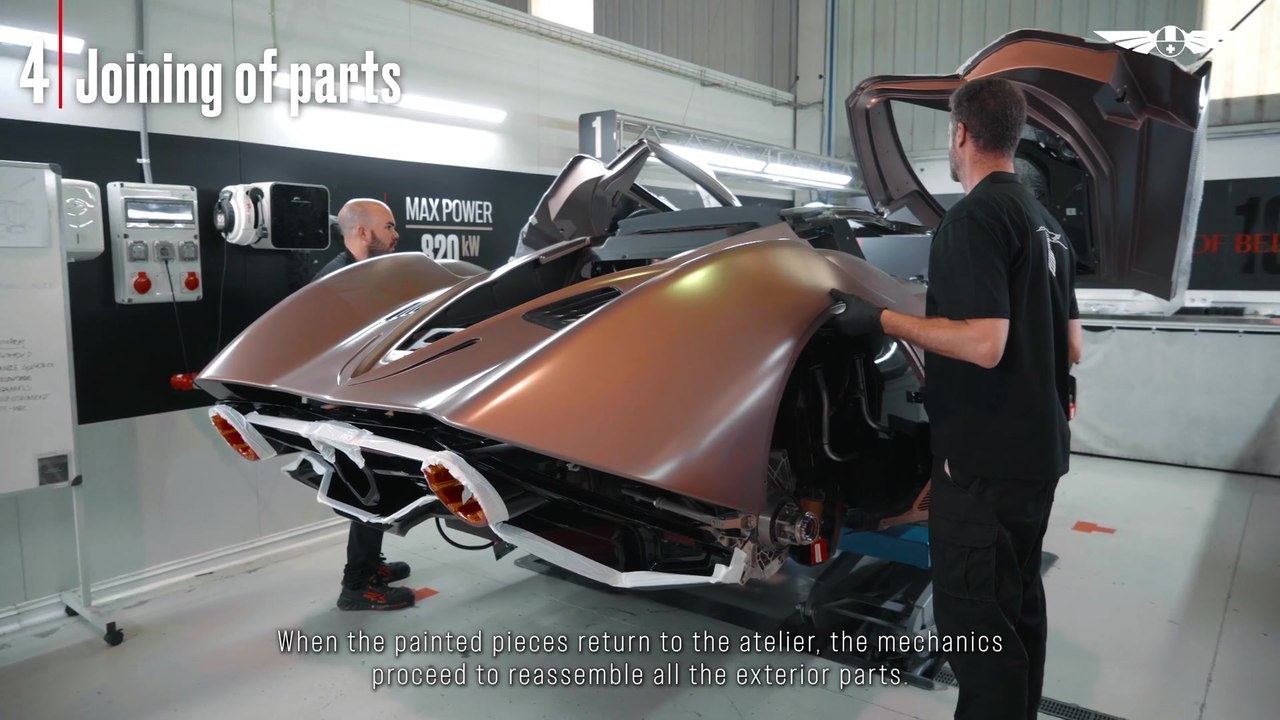 How the Hispano Suiza Carmen Sagrera is made - five steps to build the ultimate hypercar