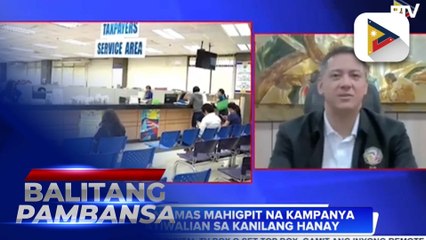 BIR, tiniyak ang mas mahigpit na kampanya kontra katiwalian sa kanilang hanay
