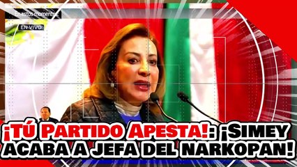 ¡TÚ PARTIDO APESTA! ¡SIMEY DESTAZA a COORDINADORA del NarkoPAN por BOICOTEAR ELECCIÓN de JUECES!