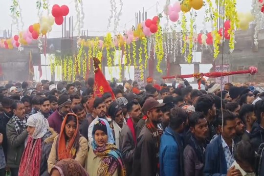 swm news...राजस्थान के इस चौथ माता मेले में उमड़ा श्रद्धालुओं का सैलाब