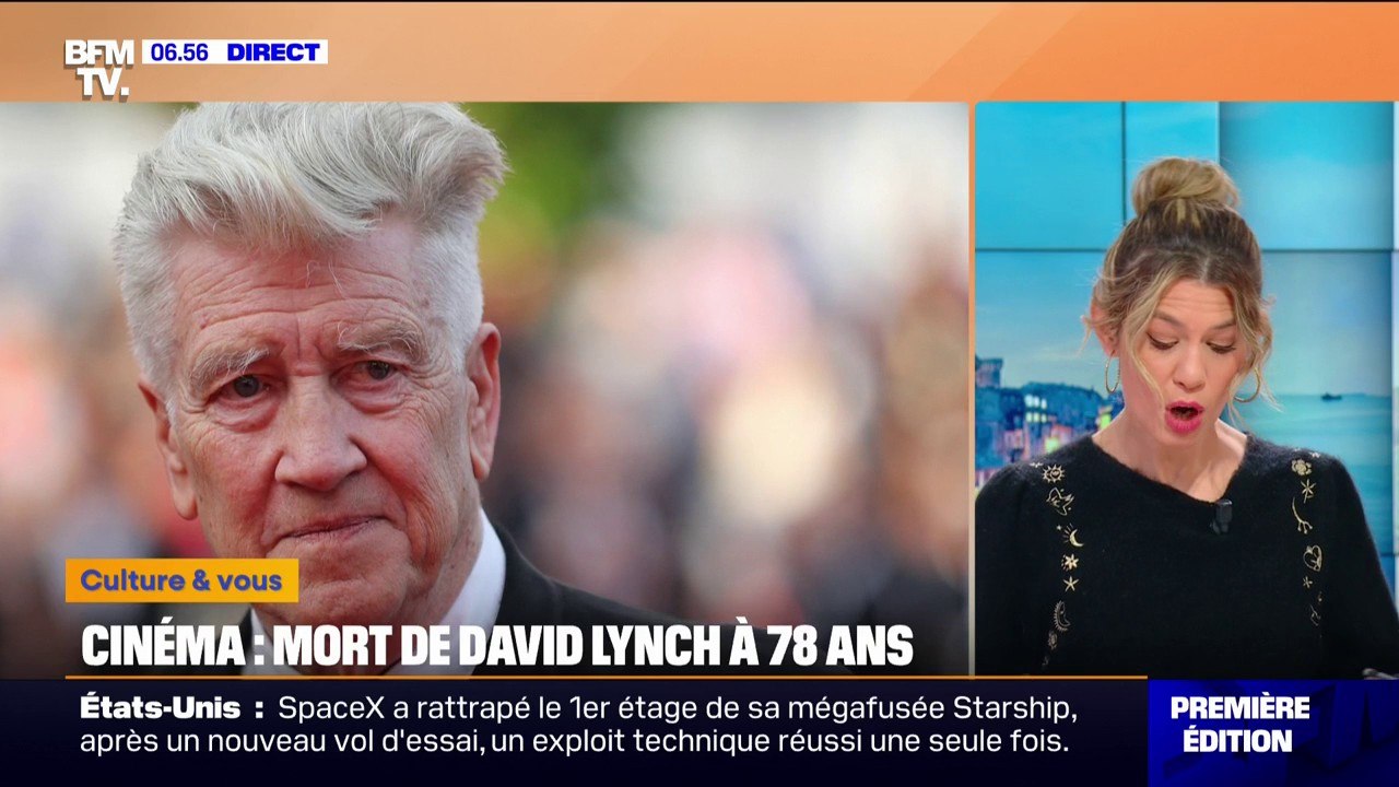 Cinéma: David Lynch, le réalisateur de "Twin Peaks" et "Mulholland Drive" est mort à 78 ans