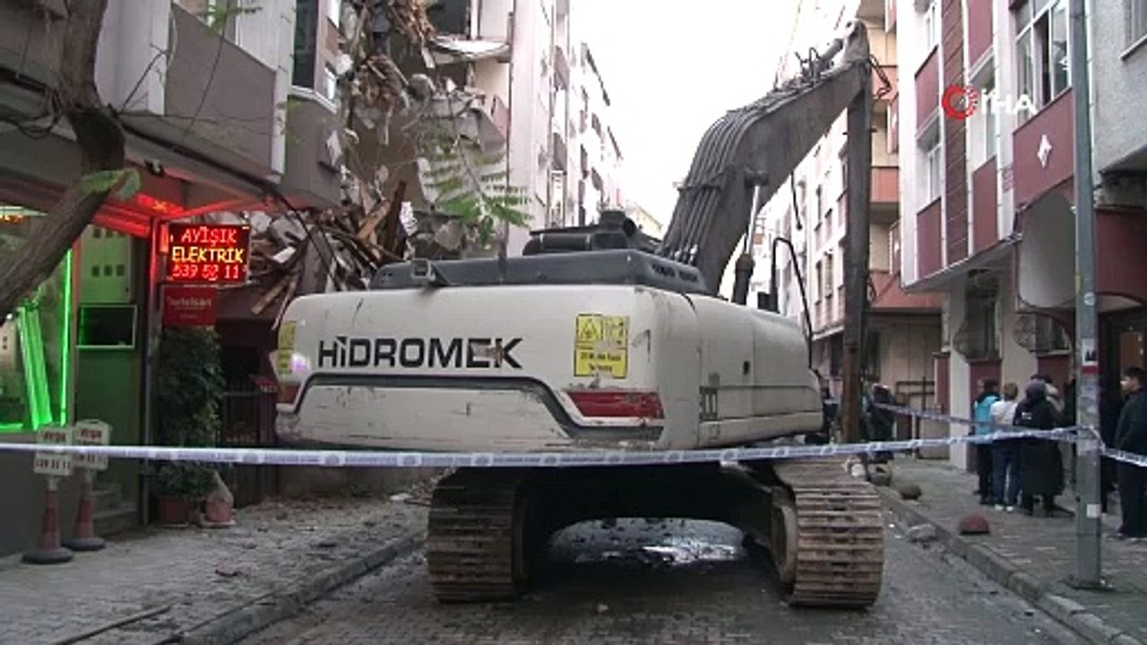 İstanbul'da yürekleri ağızlara getiren kentsel dönüşüm yıkımı