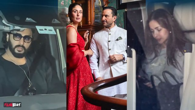 Saif Ali Khan Attacked: Actor की Family से मिलने पहुंचे Arjun Kapoor और Malaika Arora, Video Viral