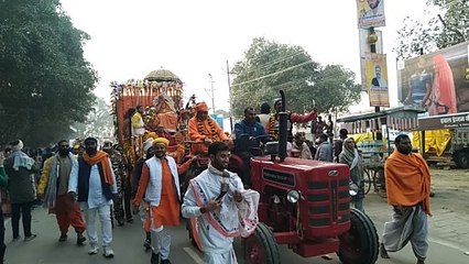 प्रयागराज अखाड़े के बाद अब शंकराचार्य का छावनी प्रवेश