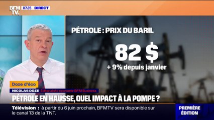 Pétrole: la hausse du prix du baril va-t-elle avoir des conséquences sur les prix à la pompe?