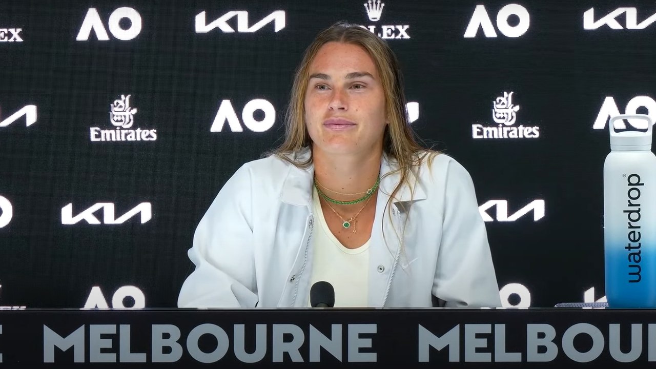 Tennis - Australian Open 2025 - Aryna Sabalenka : "I just remind myself how strong I am"