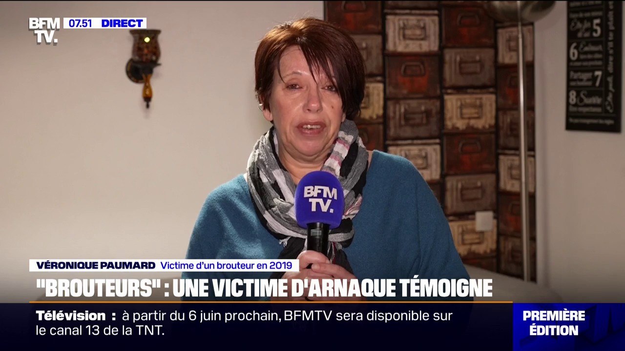 "J'avais besoin d'attention, j'avais besoin que quelqu'un m'écoute": Véronique Paumard raconte comment elle a été victime d'un "brouteur"