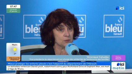 Véronique Calueba, vice-présidente du conseil départemental de l'Hérault