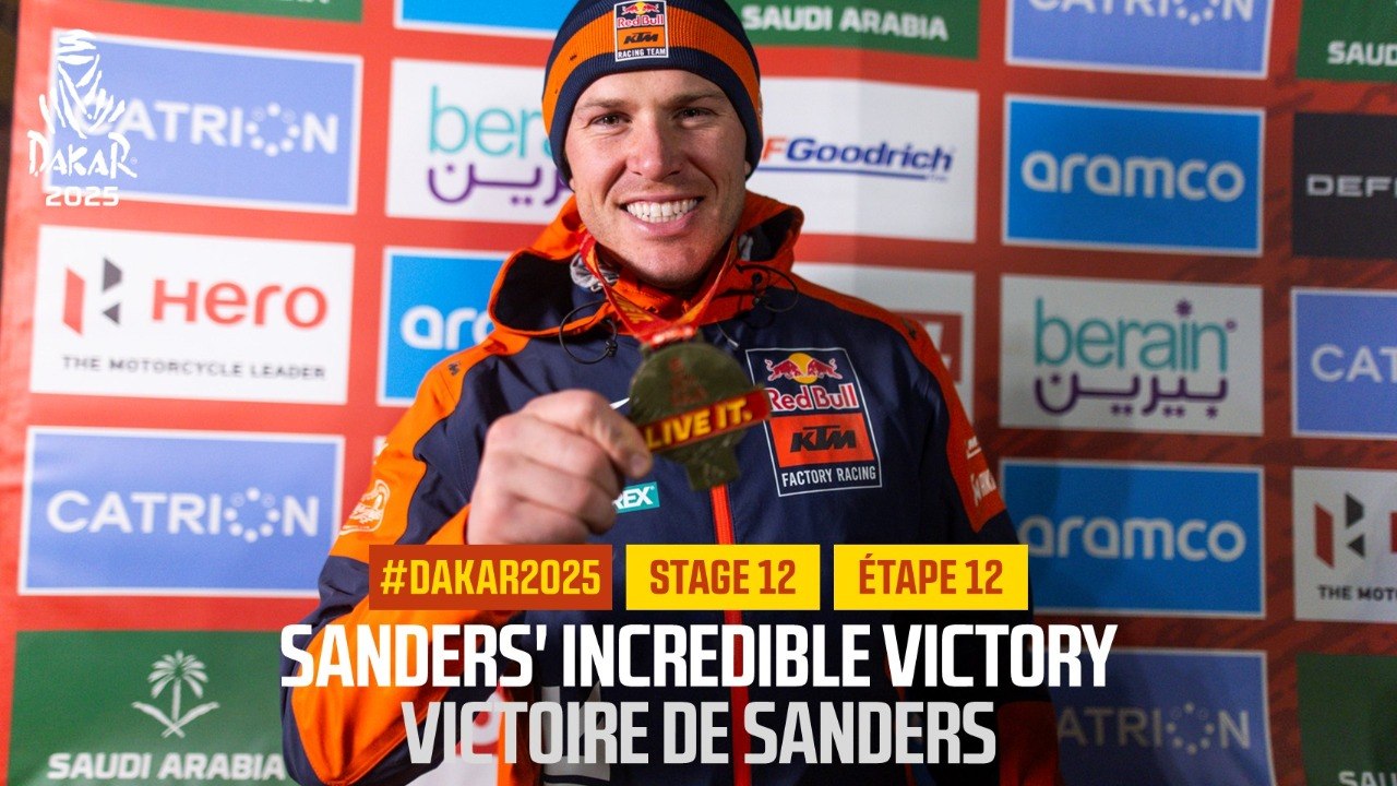 Sanders' incredible victory at the 2025 Dakar - Stage 12 - #Dakar2025
