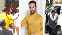 Saif Ali Khan Attack: पत्नी Kareena Kapoor और मां Sharmila Tagore पहुंचे Lilavati Hospital FilmiBeat