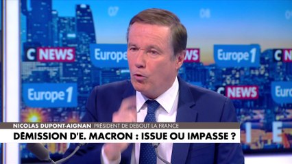 Nicolas Dupont-Aignan : la proportionnelle serait «le clou sur le cercueil de la France»