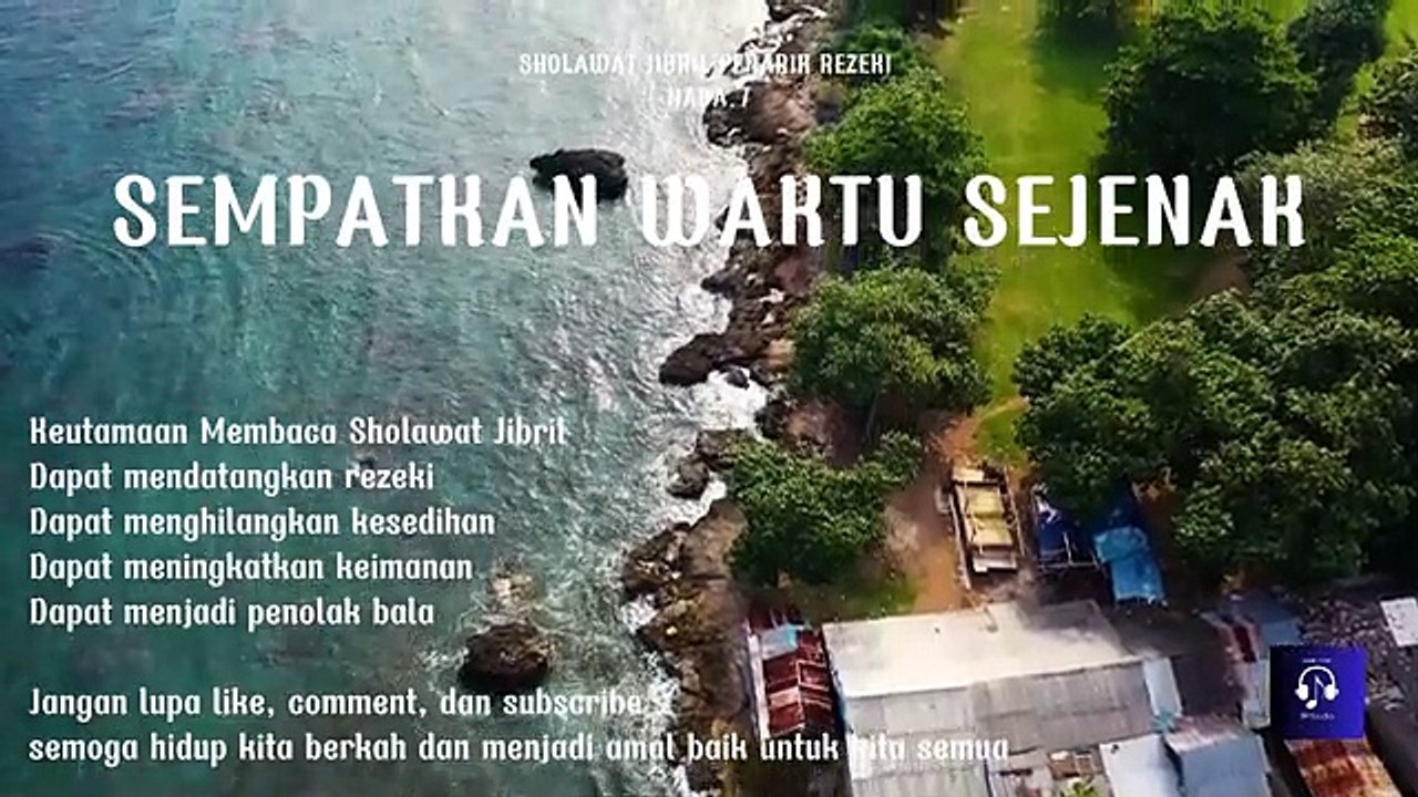 SHOLAWAT JIBRIL PENARIK REZEKI PALING DAHSYAT  Nada 7
