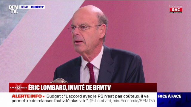Pour Éric Lombard (ministre de l'Économie), renoncer à la niche fiscale des retraités ne fait pas partie des solutions