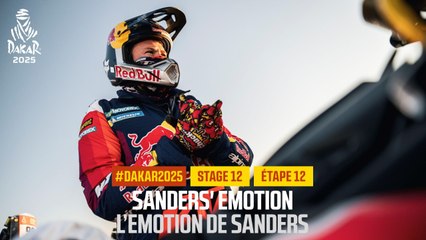 Sanders makes no secret of his emotions - Stage 12 - #Dakar2025