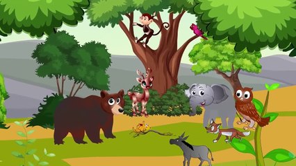 jungle animal story l #comedy #cartoon #story #kahani #funny #kids #kidsvideo