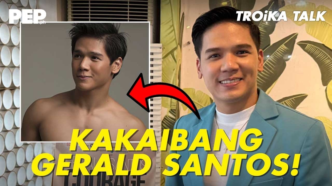 KAKAIBANG Gerald Santos sa newest single na “HUBAD”; May UPCOMING MOVIE rin! | PEP TROIKA TALK