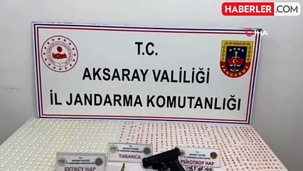 Aksaray'da Uyuşturucu Operasyonu: 1067 Hap Ele Geçirildi