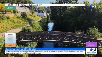 17/01/2025 - ici matin par  ici Breizh Izel en vidéo