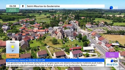 17/01/2025 - ici matin par ici Creuse en vidéo