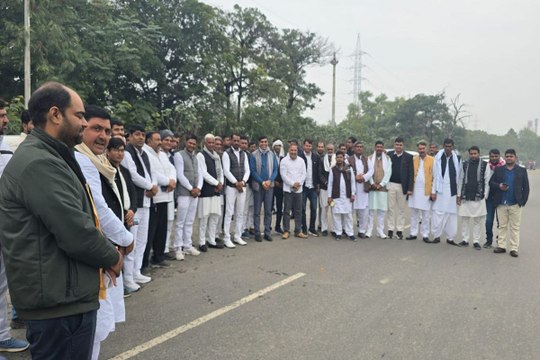 VIDEO: केंद्रीय वन मंत्री भूपेंद्र यादव से मिले सरपंच