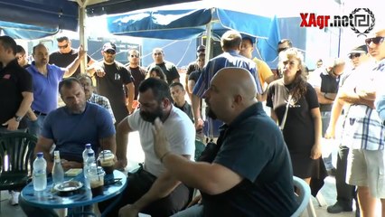 Η Χρυσή Αυγή στηρίζει τους Έλληνες εργάτες της ΝΕΖ Περάματος