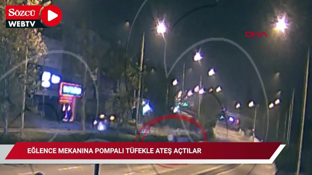 İzmir'de eğlence merkezine pompalı tüfekle ateş açtılar